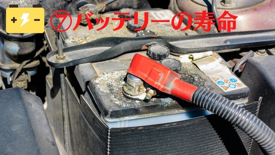 バッテリーの寿命